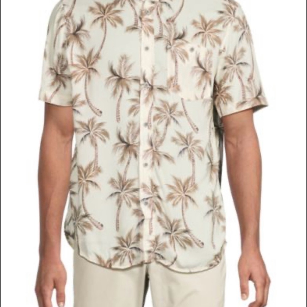 REPORT COLLECTION
Palm Tree Short Sleeve Tropical Shirt Size Medium.